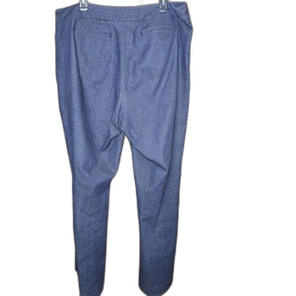 Lane Bryant Size 18 High Rise Wide Leg Jeans Medium Wash Denim Plus Size